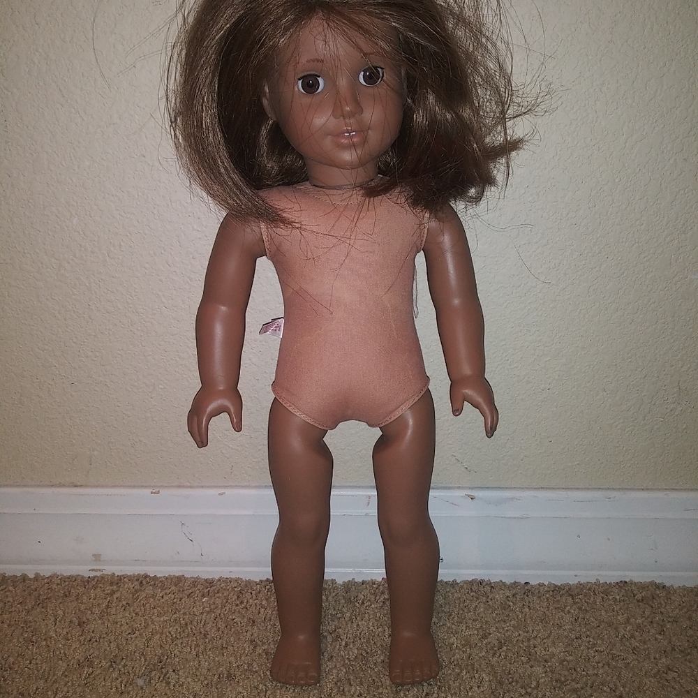 American Girl Doll Brown Hair Brown Eyes